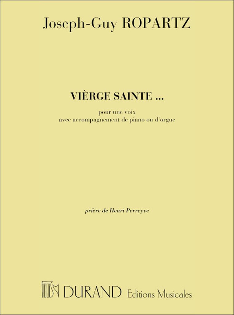 Vierge Sainte Cht-Piano